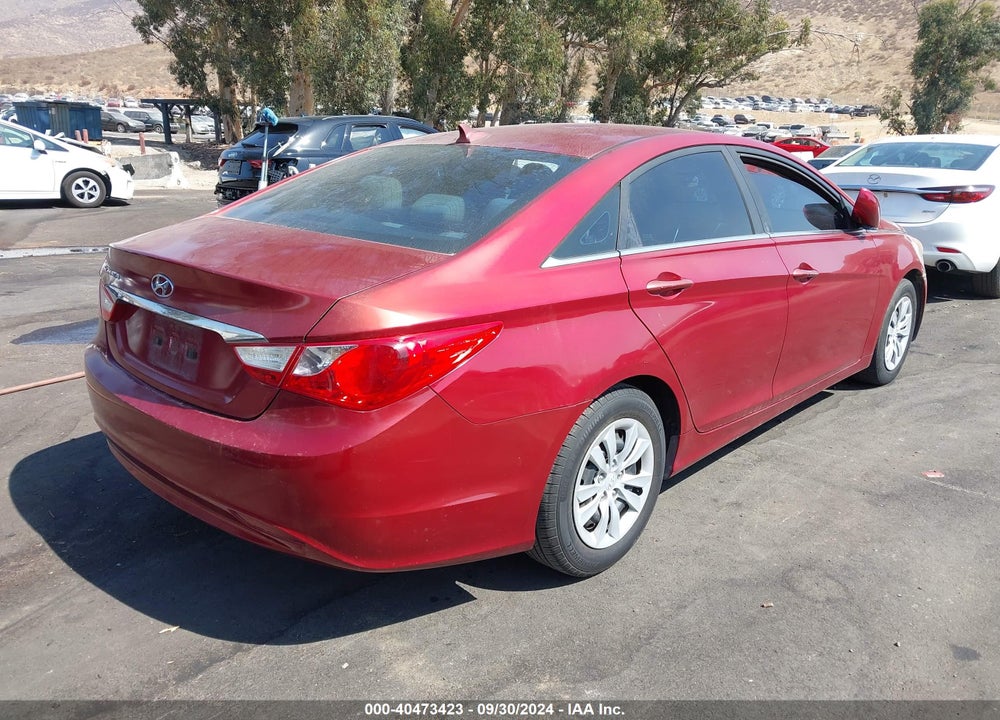 2011 HYUNDAI SONATA GLS VIN: 5NPEB4AC8BH184156