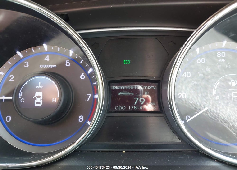 2011 HYUNDAI SONATA GLS VIN: 5NPEB4AC8BH184156