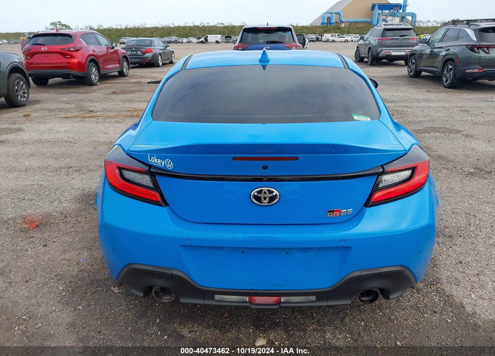2022 TOYOTA GR86 PREMIUM VIN: JF1ZNBF19N8758227