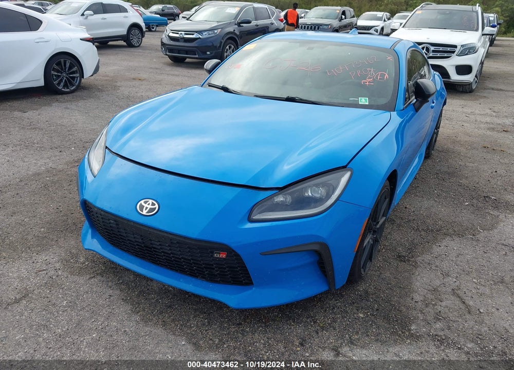2022 TOYOTA GR86 PREMIUM VIN: JF1ZNBF19N8758227