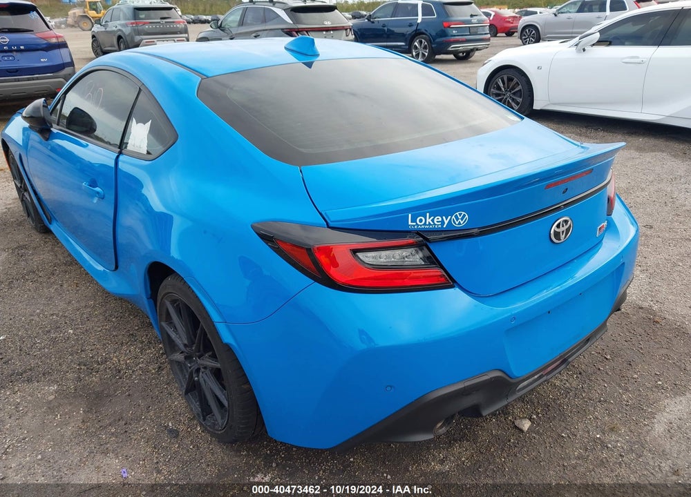 2022 TOYOTA GR86 PREMIUM VIN: JF1ZNBF19N8758227