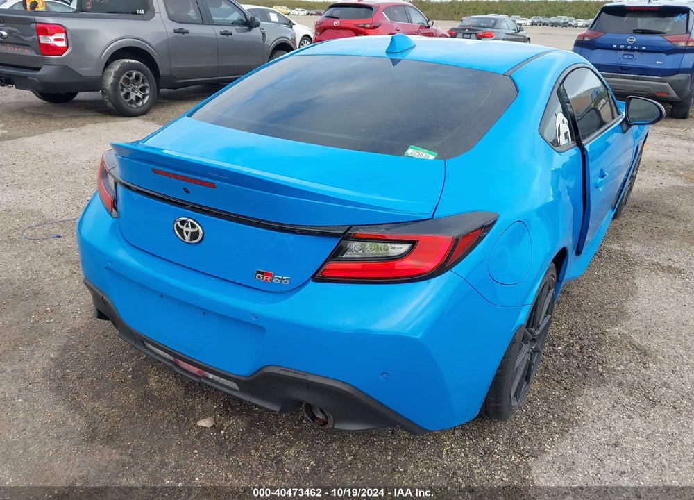 2022 TOYOTA GR86 PREMIUM VIN: JF1ZNBF19N8758227