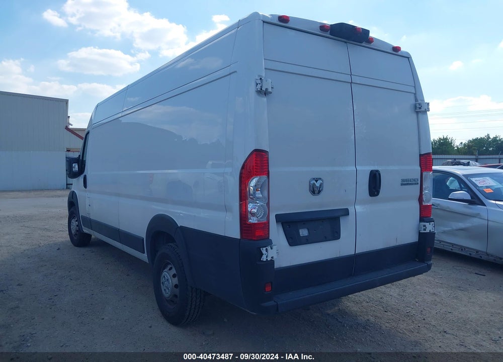 2023 RAM PROMASTER 3500 CARGO VAN HIGH ROOF 159 WB EXT VIN: 3C6MRVJG6PE521085