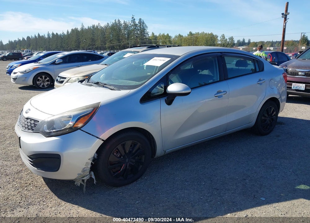 2014 KIA RIO LX VIN: KNADM4A39E6406012