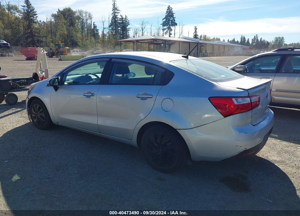 2014 KIA RIO LX VIN: KNADM4A39E6406012