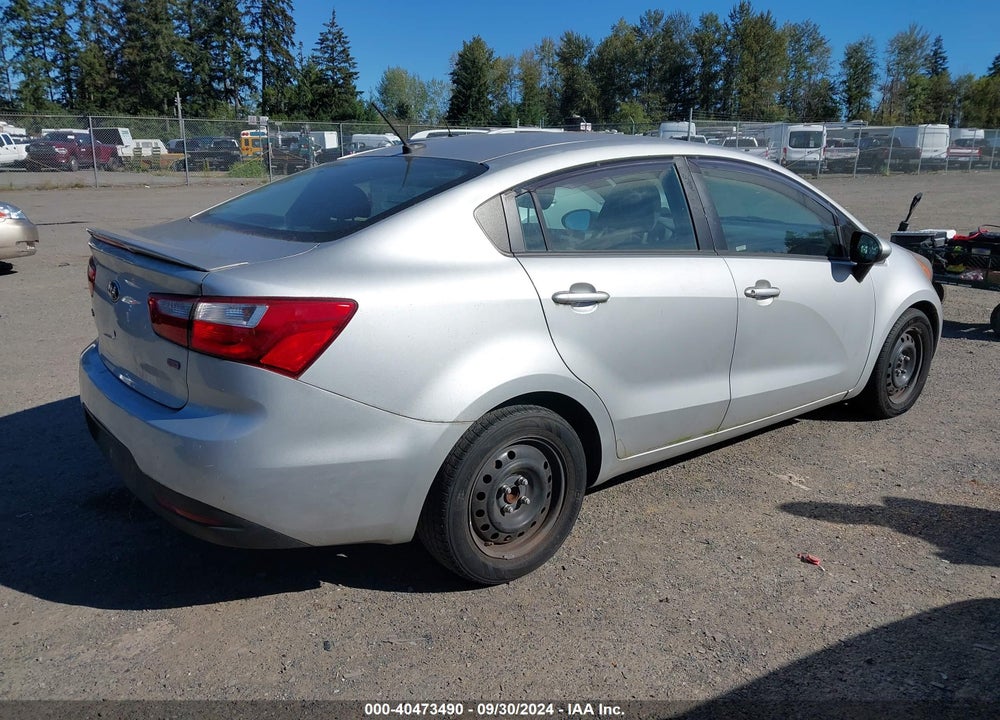 2014 KIA RIO LX VIN: KNADM4A39E6406012
