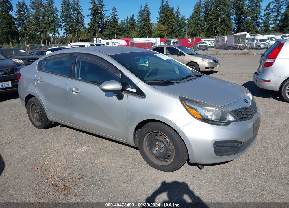 2014 KIA RIO LX VIN: KNADM4A39E6406012