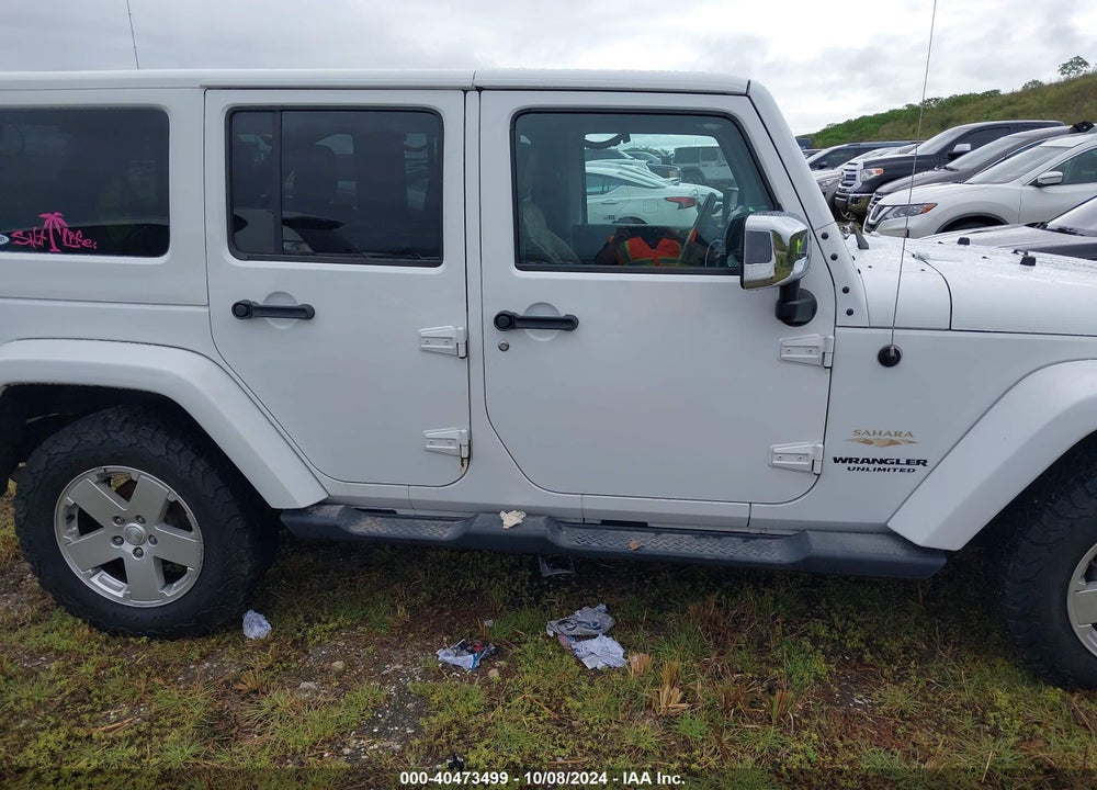 2011 ANGLER JEEP WR UNLIMITED SAHARA VIN: 1J4BA5H14BL558221
