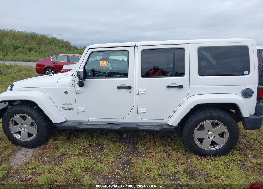 2011 ANGLER JEEP WR UNLIMITED SAHARA VIN: 1J4BA5H14BL558221
