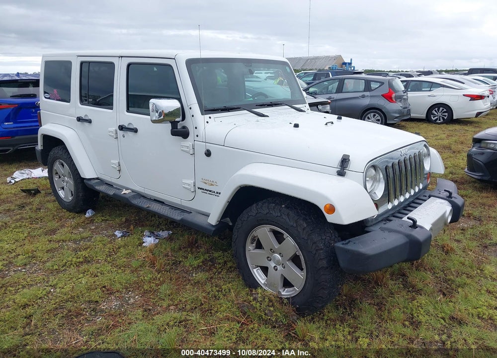 2011 ANGLER JEEP WR UNLIMITED SAHARA VIN: 1J4BA5H14BL558221