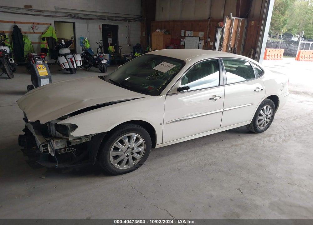2008 BUICK LACROSSE CXL VIN: 2G4WD582181144640