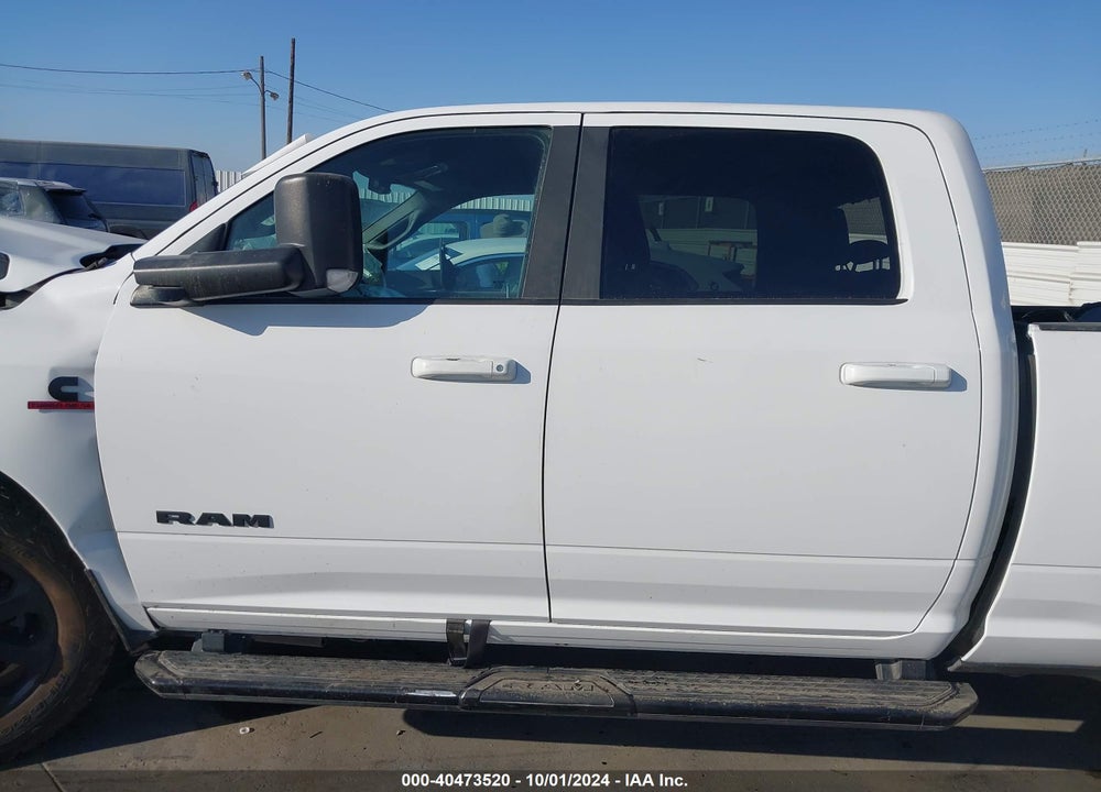 2022 RAM 2500 BIG HORN 4X4 6'4 BOX VIN: 3C6UR5DL9NG112265