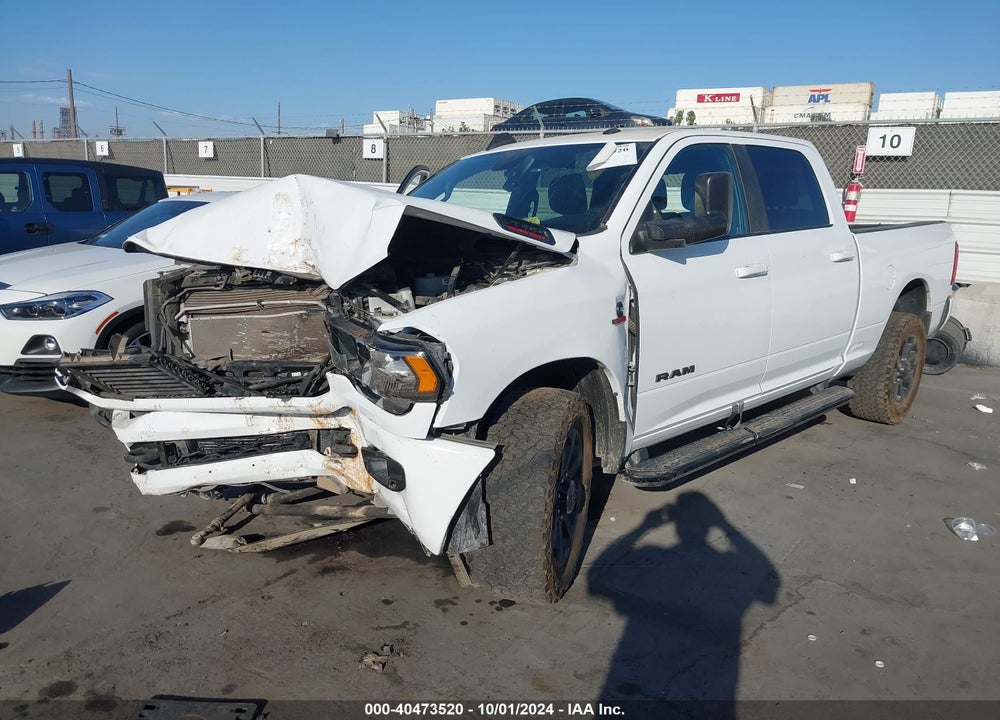 2022 RAM 2500 BIG HORN 4X4 6'4 BOX VIN: 3C6UR5DL9NG112265