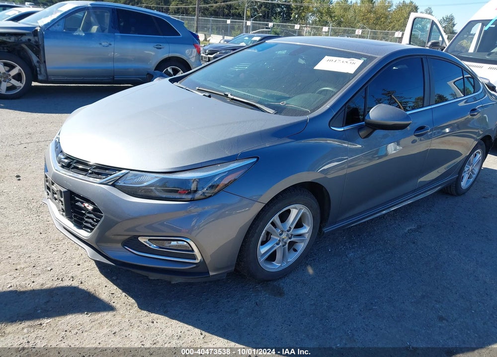 2018 CHEVROLET CRUZE LT AUTO VIN: 1G1BE5SM8J7207440