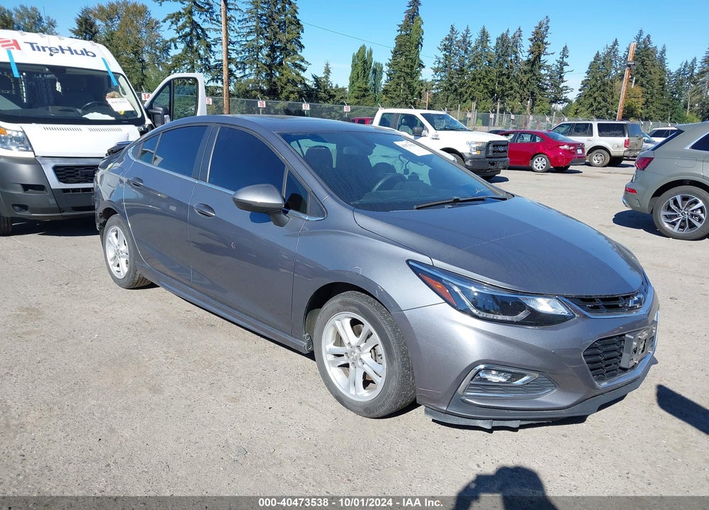 2018 CHEVROLET CRUZE LT AUTO VIN: 1G1BE5SM8J7207440