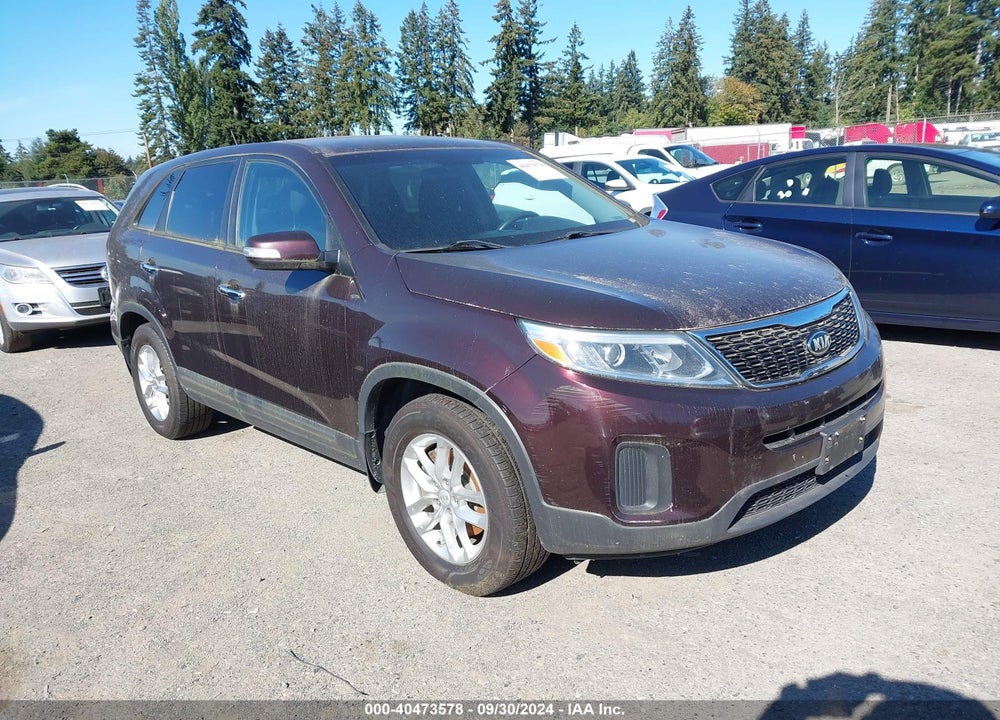 2015 KIA SORENTO LX VIN: 5XYKT3A64FG605176