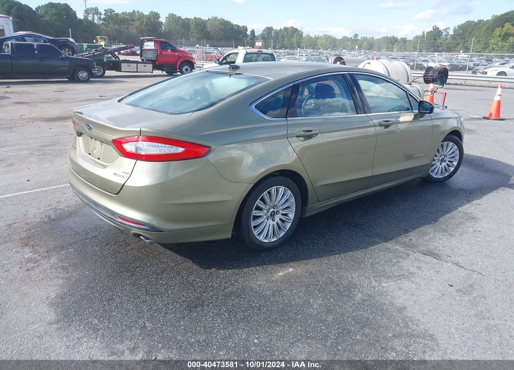 2013 FORD FUSION HYBRID SE VIN: 3FA6P0LU3DR174371