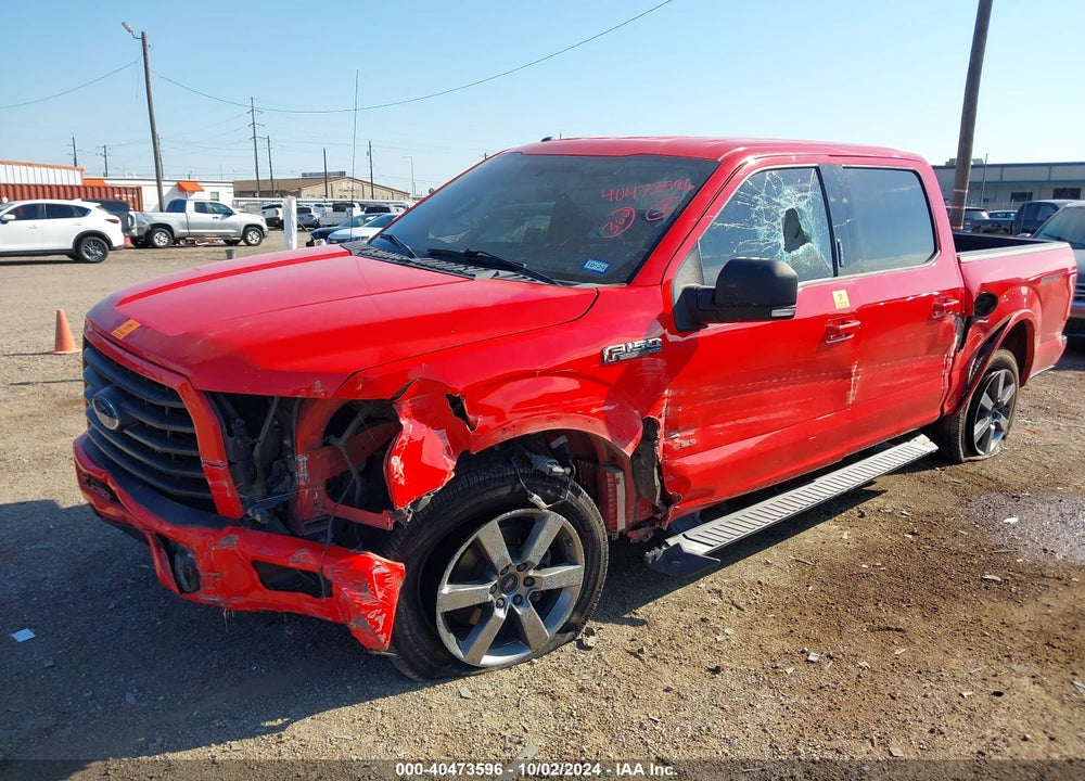 2015 FORD F-150 XLT VIN: 1FTEW1CG9FKE14877