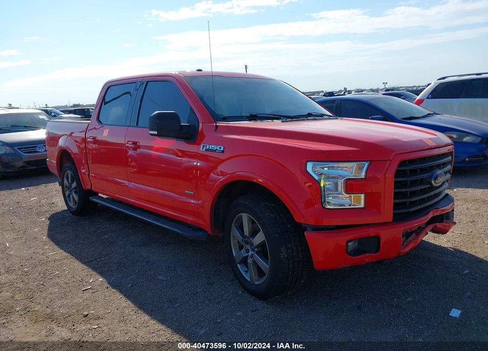 2015 FORD F-150 XLT VIN: 1FTEW1CG9FKE14877