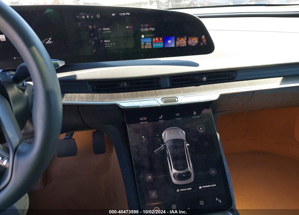 2023 LUCID AIR TOURING VIN: 50EA1TEA2PA002773