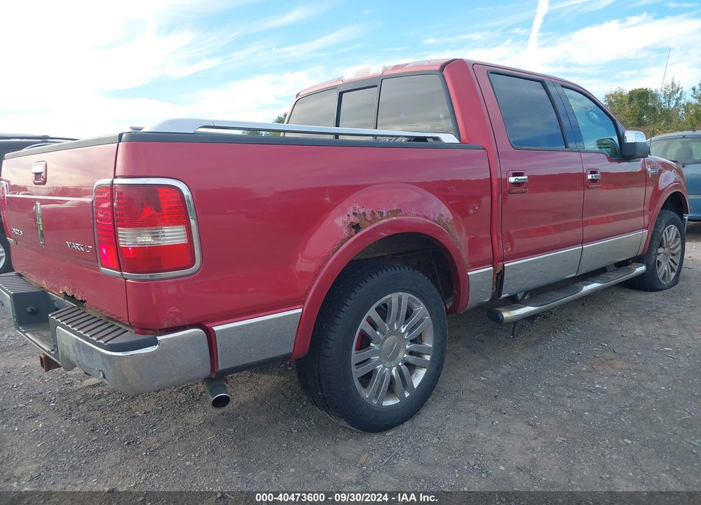 2007 LINCOLN MARK LT VIN: 5LTPW18587FJ04954