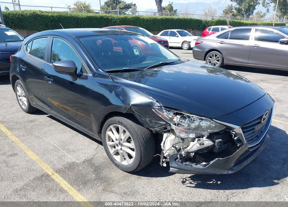2016 MAZDA 3 I SPORT VIN: 3MZBM1K78GM274516