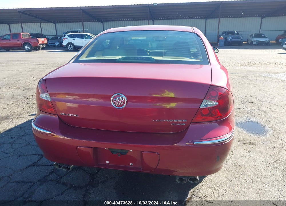 2005 BUICK LACROSSE CXS VIN: 2G4WE537551355741