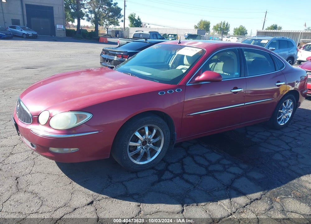 2005 BUICK LACROSSE CXS VIN: 2G4WE537551355741