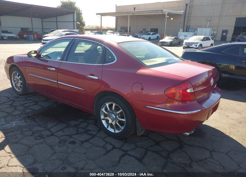 2005 BUICK LACROSSE CXS VIN: 2G4WE537551355741