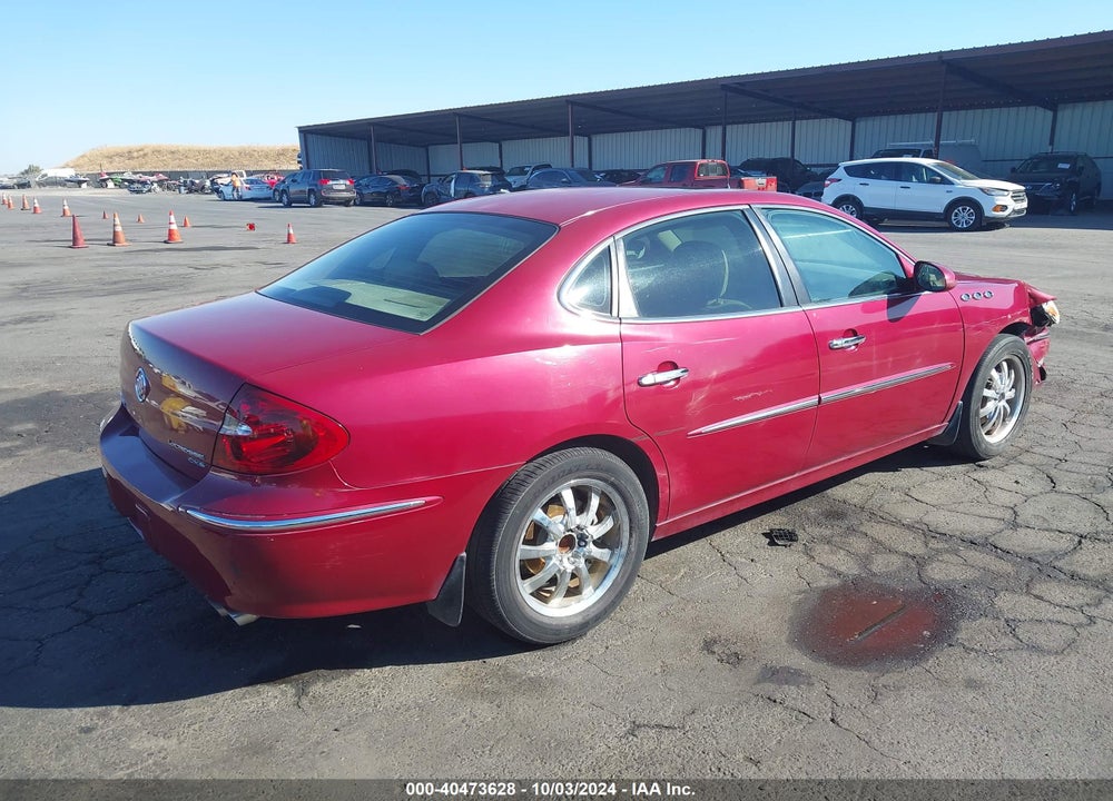 2005 BUICK LACROSSE CXS VIN: 2G4WE537551355741