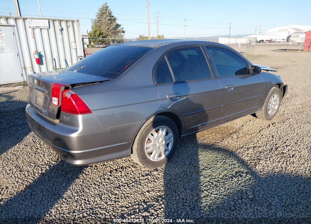 2004 HONDA CIVIC LX VIN: 2HGES15544H558303