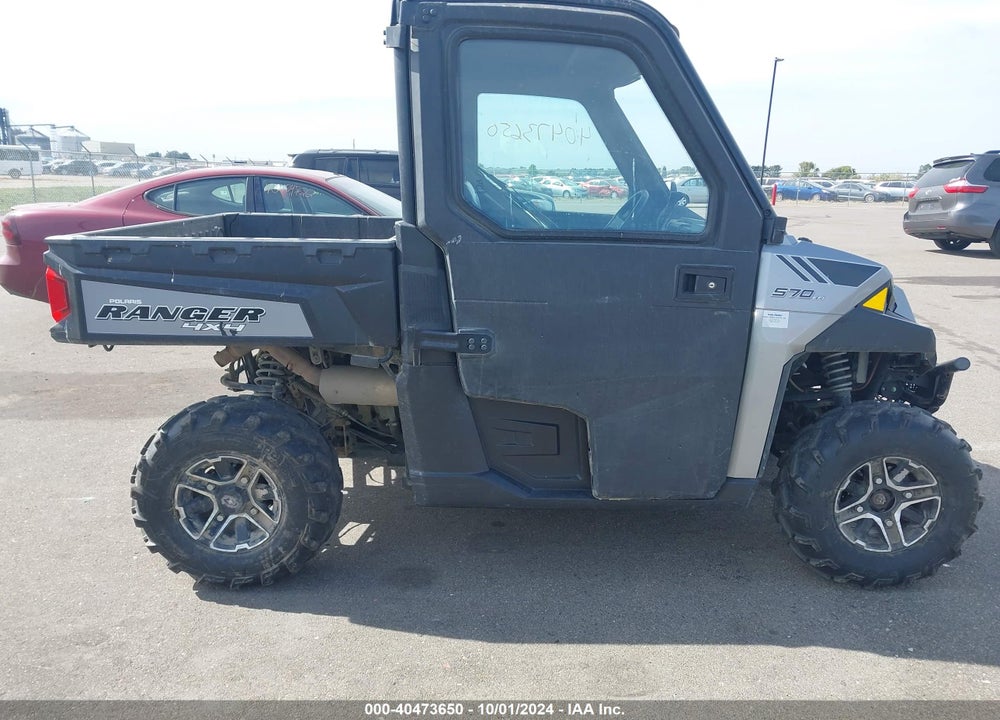 2015 POLARIS RANGER 570 EPS FULL-SIZE VIN: 3NSRTE572FG499887
