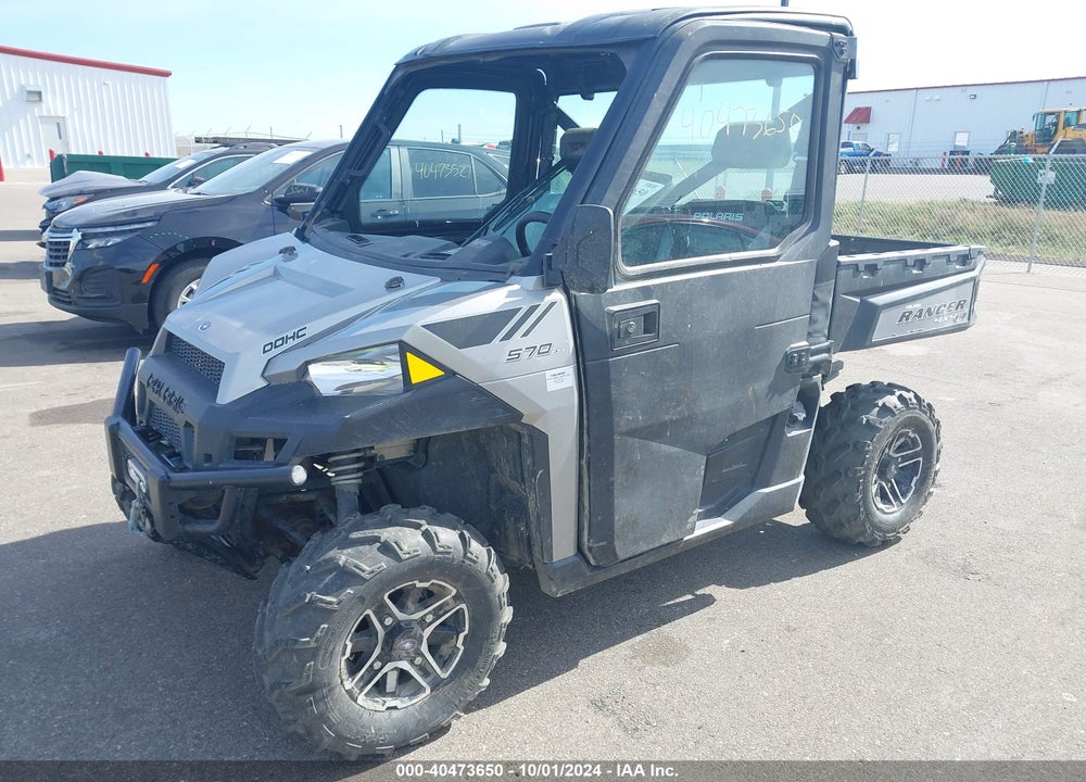2015 POLARIS RANGER 570 EPS FULL-SIZE VIN: 3NSRTE572FG499887