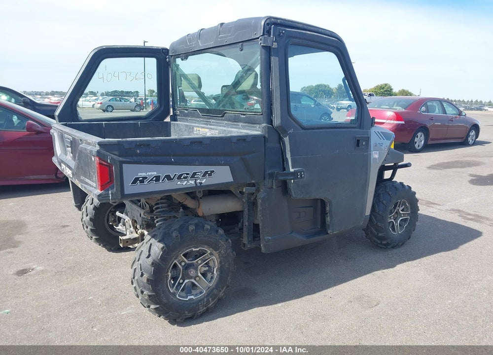 2015 POLARIS RANGER 570 EPS FULL-SIZE VIN: 3NSRTE572FG499887