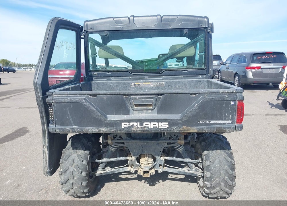 2015 POLARIS RANGER 570 EPS FULL-SIZE VIN: 3NSRTE572FG499887