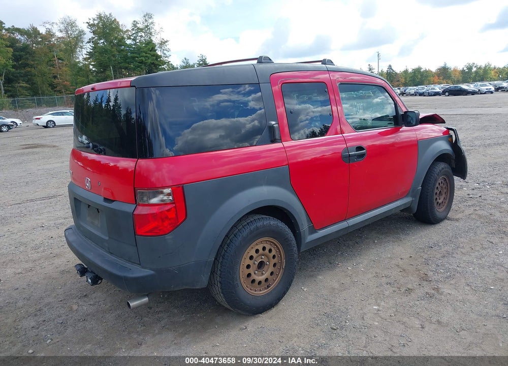 2006 HONDA ELEMENT LX VIN: 5J6YH17346L007889