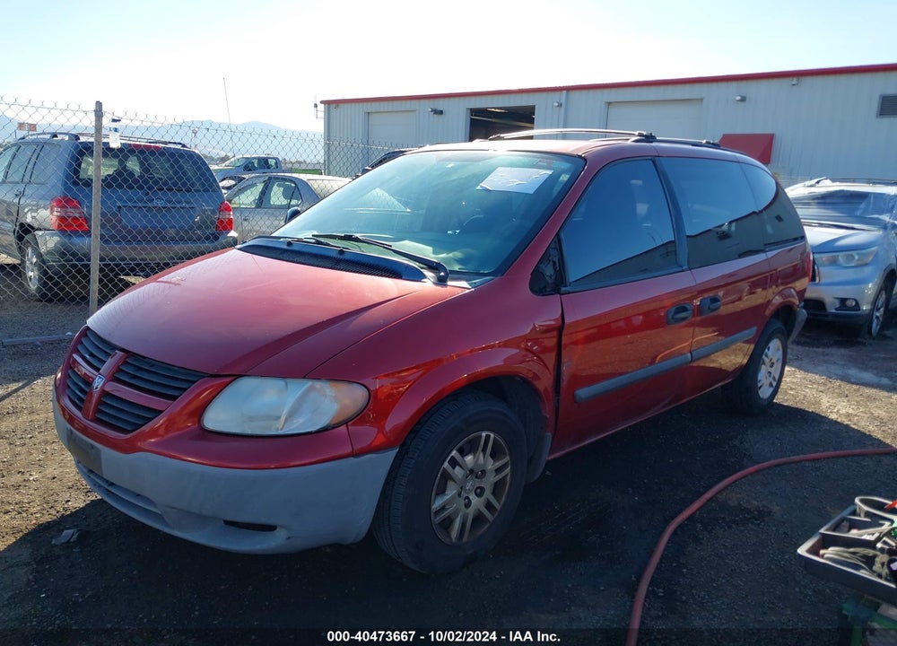 2007 DODGE CARAVAN SE VIN: 1D4GP25E97B207644