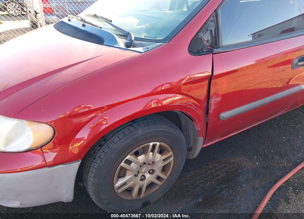 2007 DODGE CARAVAN SE VIN: 1D4GP25E97B207644