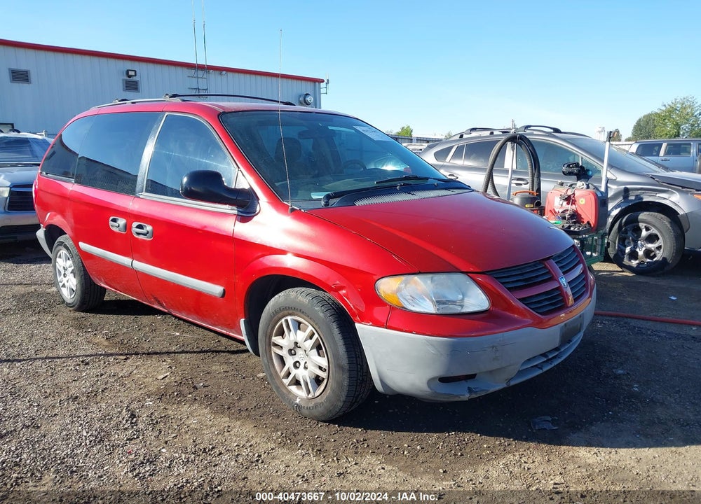 2007 DODGE CARAVAN SE VIN: 1D4GP25E97B207644