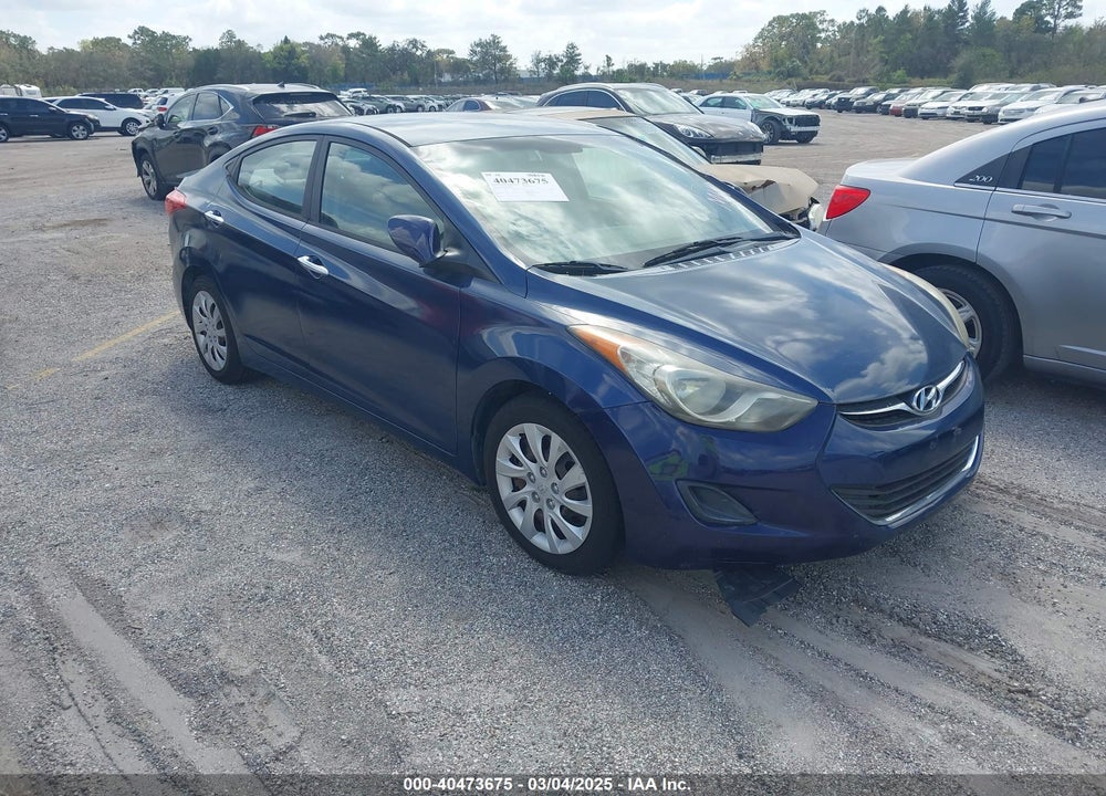2011 HYUNDAI ELANTRA GLS VIN: 5NPDH4AE3BH020485