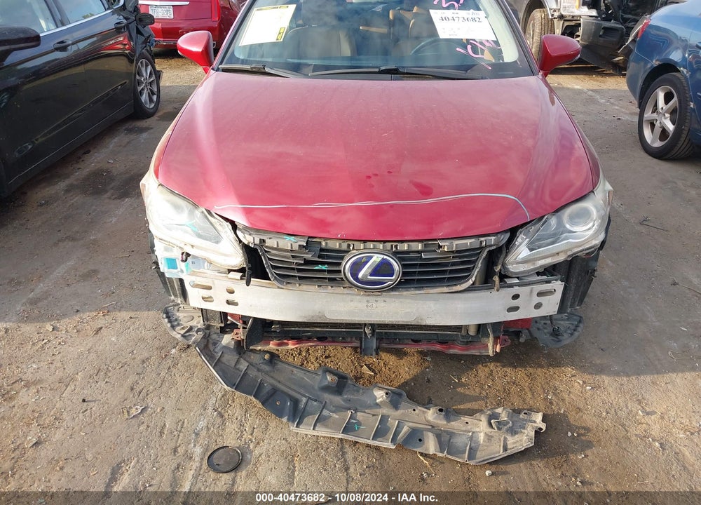 2011 LEXUS CT 200H PREMIUM VIN: JTHKD5BH2B2013366