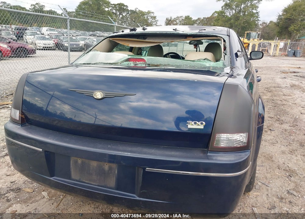 2006 CHRYSLER 300 TOURING VIN: 2C3KA53G86H399633