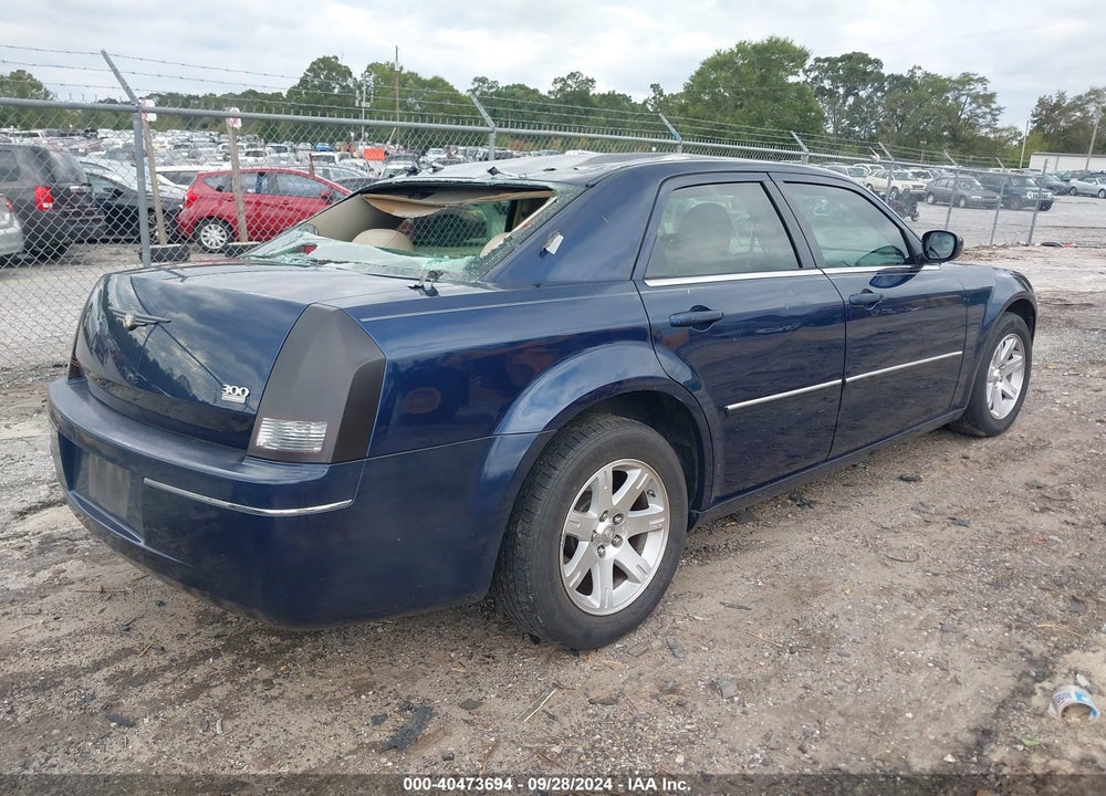 2006 CHRYSLER 300 TOURING VIN: 2C3KA53G86H399633