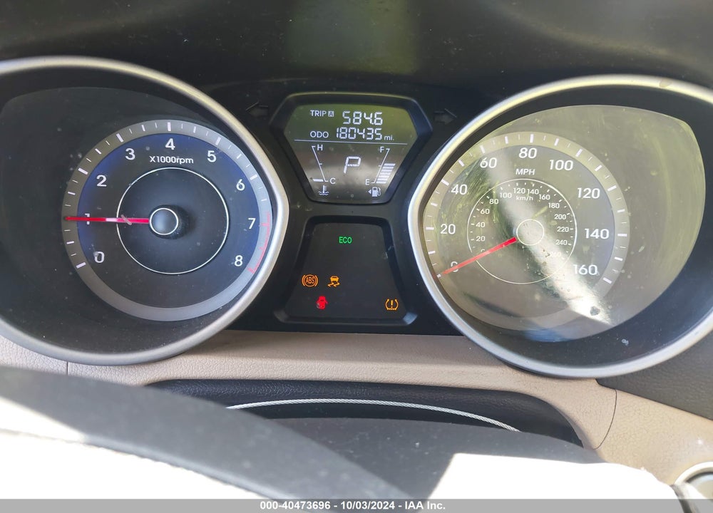2013 HYUNDAI ELANTRA LIMITED VIN: KMHDH4AE0DU888447
