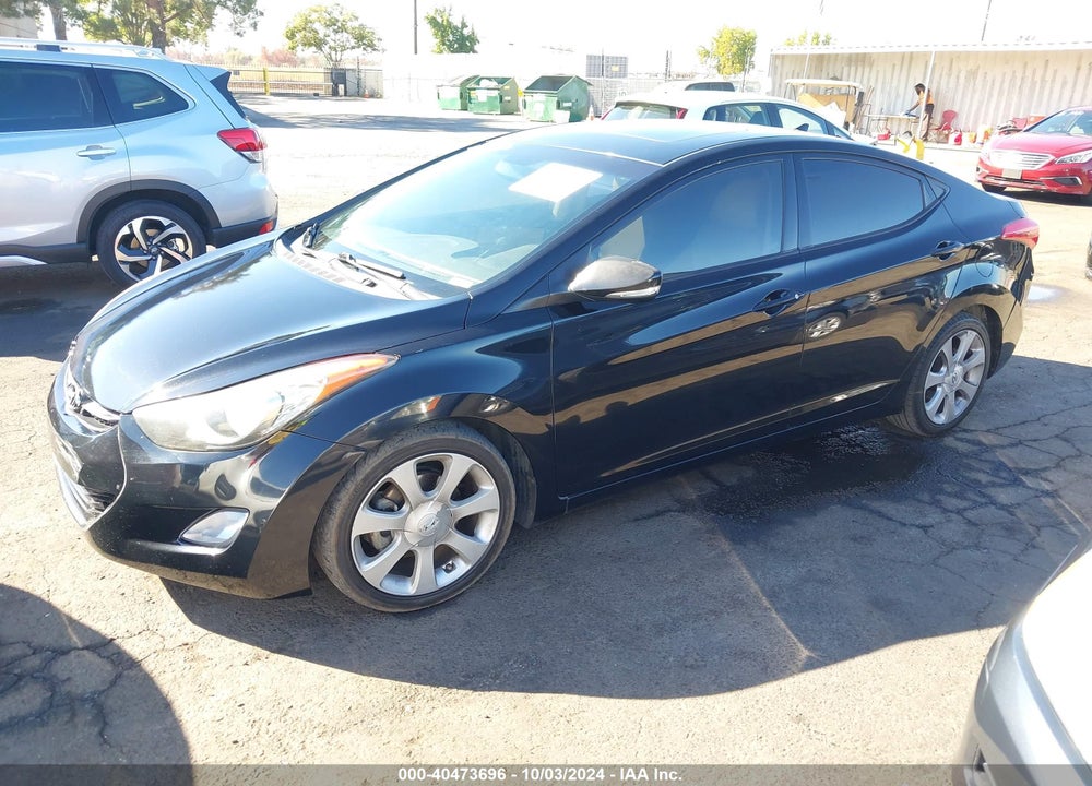 2013 HYUNDAI ELANTRA LIMITED VIN: KMHDH4AE0DU888447