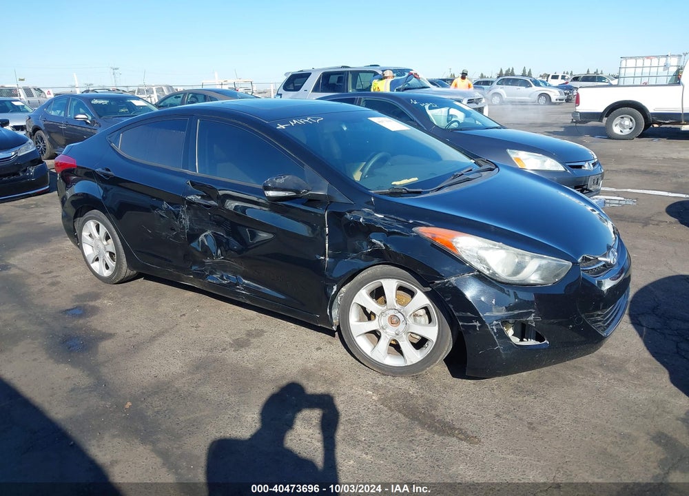2013 HYUNDAI ELANTRA LIMITED VIN: KMHDH4AE0DU888447
