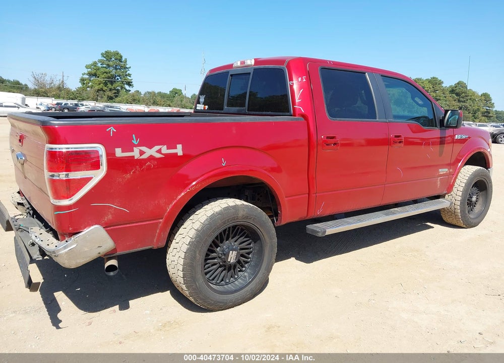 2011 FORD F-150 LARIAT VIN: 1FTFW1ET9BFC84634