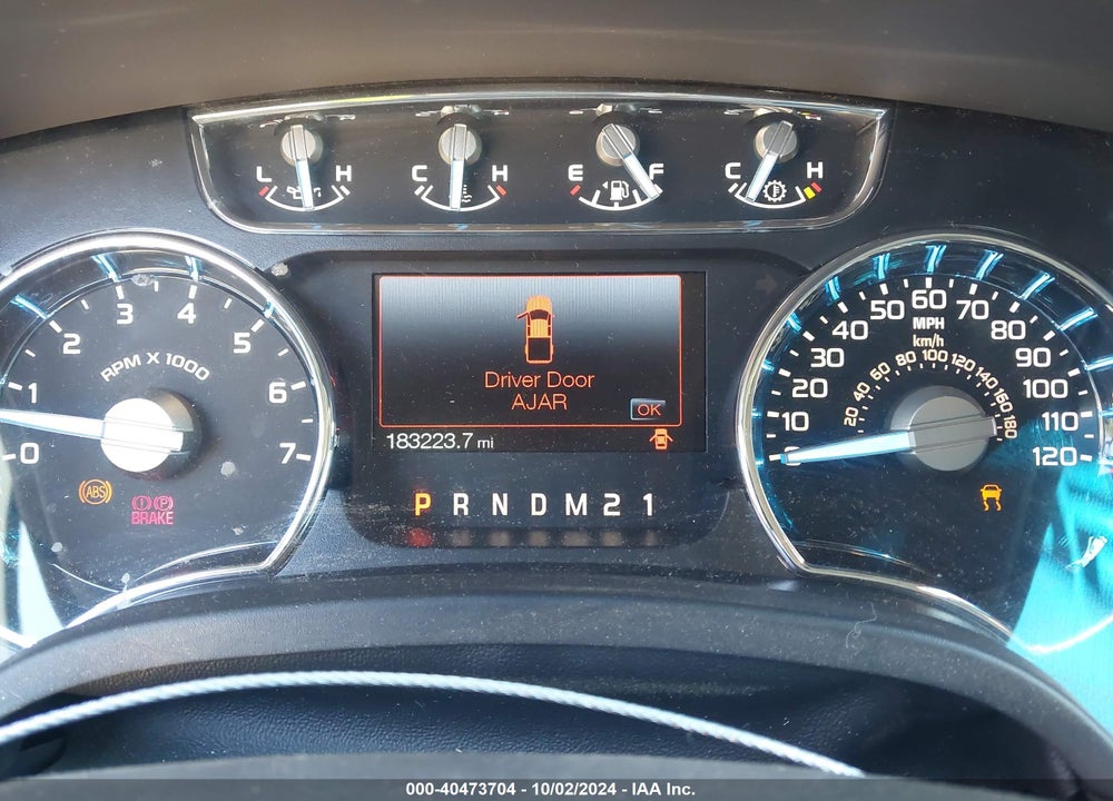 2011 FORD F-150 LARIAT VIN: 1FTFW1ET9BFC84634