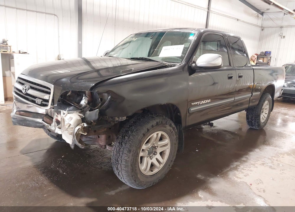 2000 TOYOTA TUNDRA SR5 V8 VIN: 5TBBT4415YS114278
