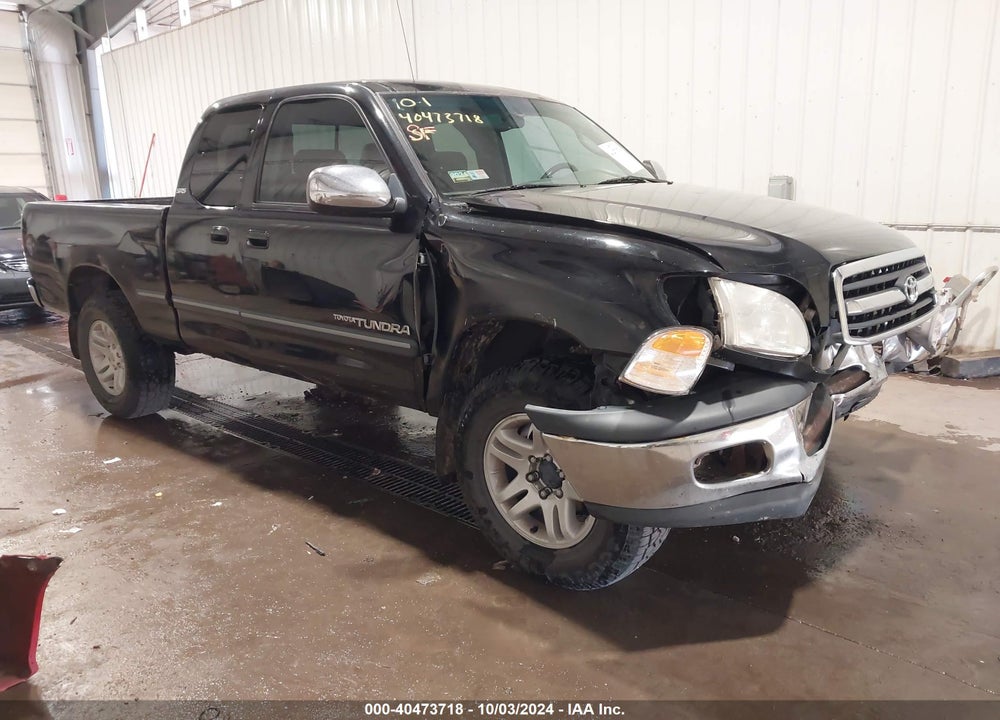 2000 TOYOTA TUNDRA SR5 V8 VIN: 5TBBT4415YS114278
